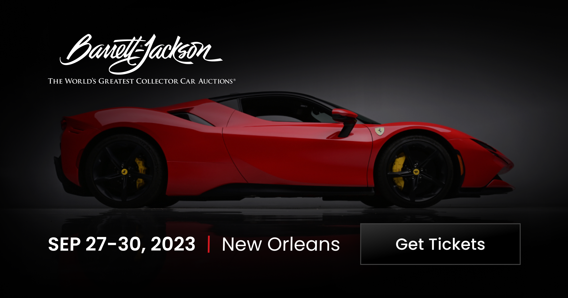 BarrettJackson New Orleans Tickets September 27 30, 2023 New